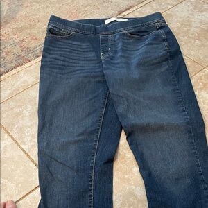 Signature by Levi Strauss Dark Blue Stretch Jeggings